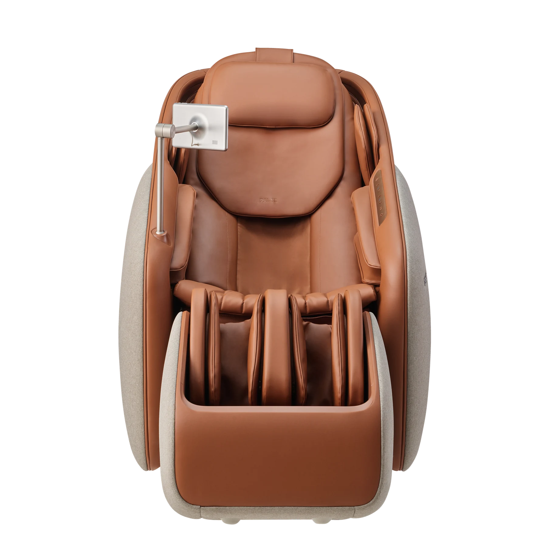 Front view of the CERAGEM Pause M10 massage chair
