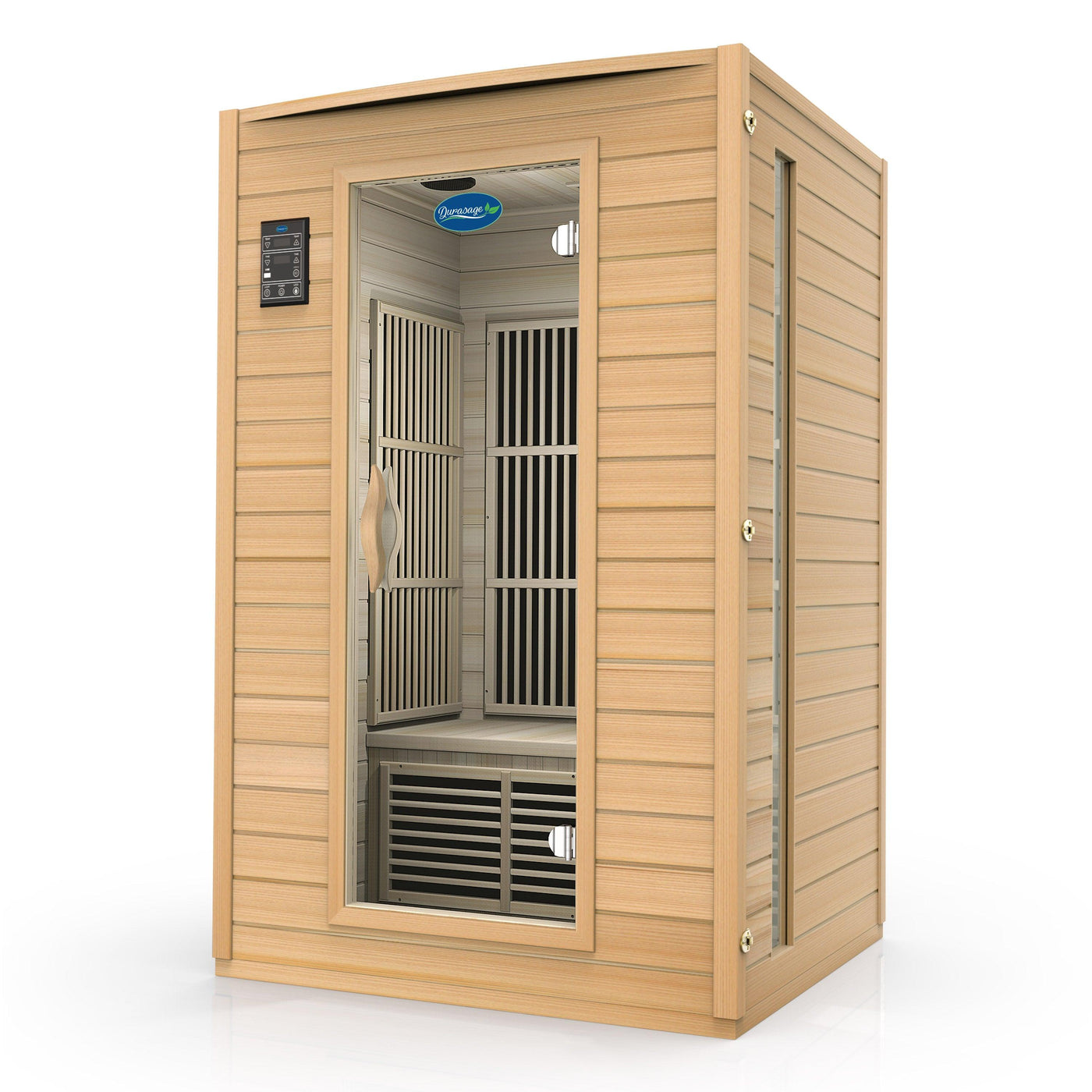 Durasage DWS-BS-6202 two-person Canadian hemlock infrared sauna